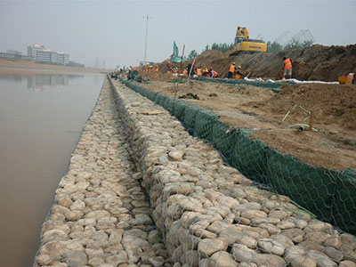 广东河道石笼网工程案例图片1